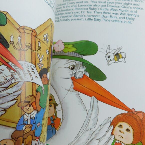 Cabbage Patch Kids Childrens Books Vintage 1984 Lot Of 3 Books Hardcover MINT - Picture 4 of 6